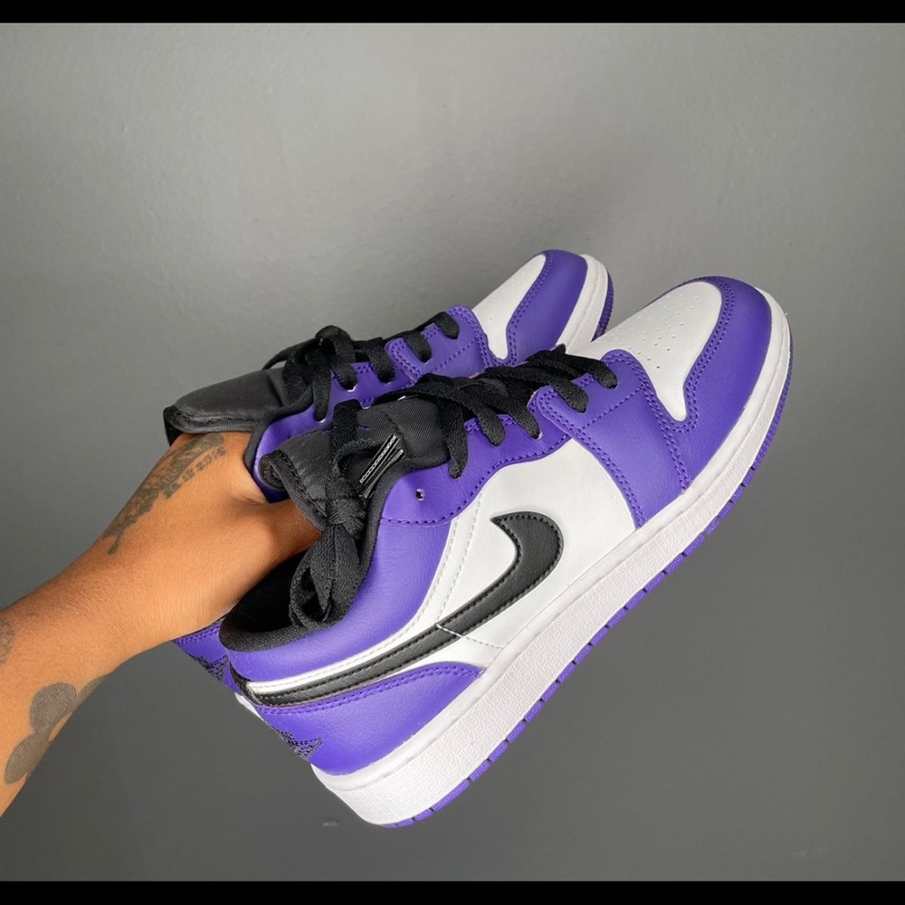 jordan 1 low court purple